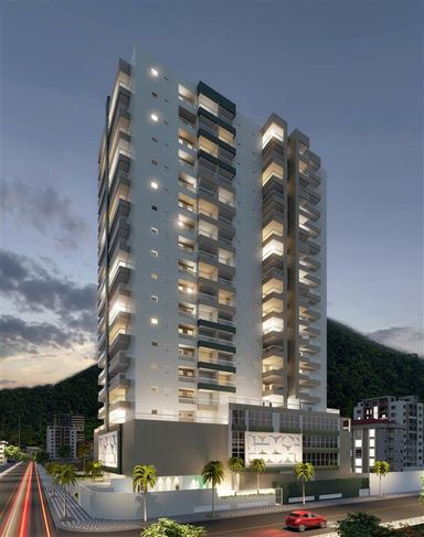 Apartamento com 104.4 m² - Canto do Forte - Praia Grande SP