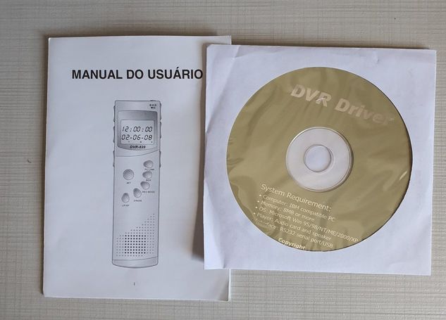 Gravador Digital Tkl Dvr-820 - sem Uso - Original Completo