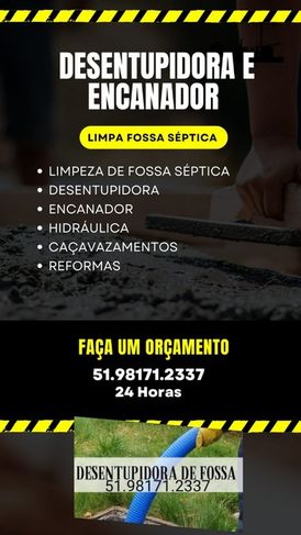 Instalações de Fossas e Desentupidora em Viamão RS