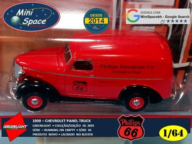 Greenlight 1939 Chevrolet Panel Truck Logo Phillips 1/64