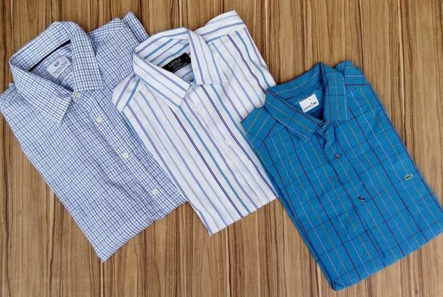 Calças e Camisas Masculinas - 100 Peças de Segunda Linha