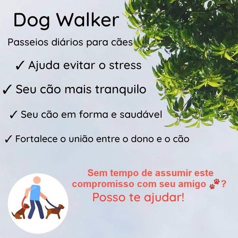 Dog Walker Passeador de Cães