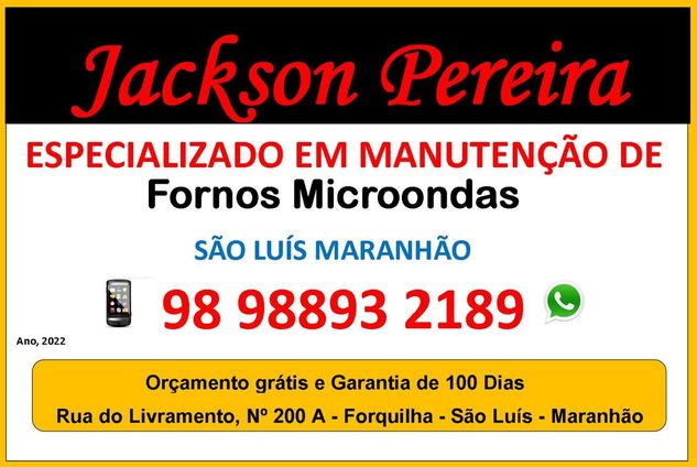 Consertos de Fornos Microondas Brastemp em São Luís MA