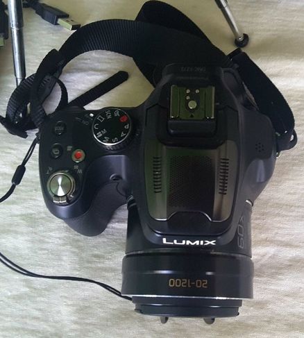Câmera Panasonic Lumix Dmc Fz70, Super Zoom, Semiprofissional