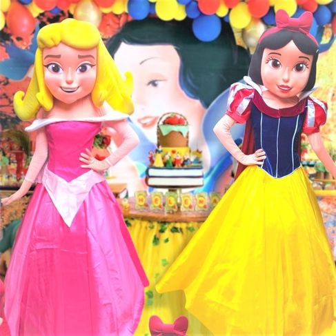 Branca de Neve Princesa Cover Personagens Vivos Princesas