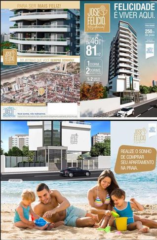 Apartamento com 79 m2 - Vila Mirim - Praia Grande SP