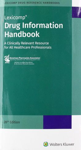 Drug Information Handbook 28 Edition