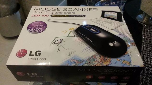 Mouse Scanner Lg Modelo Lsm 100 Perfeitas Condições
