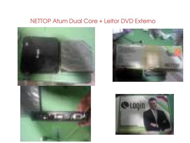 Nettop Logim + Leitor DVD Externo