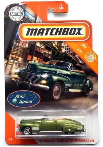 Matchbox 1941 Cadillac Série 62 Coupê Conversível 1/64