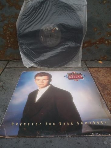 Disco de Vinil Rick Astley