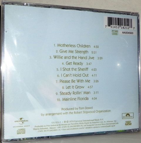 CD Eric Clapton - 461 Ocean Boulevard (remaster)
