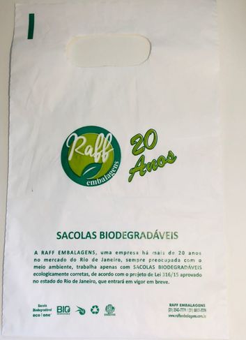 Sacolas Personalizadas Biodegradáveis