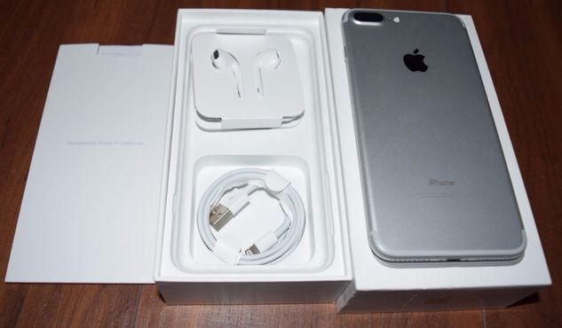Iphone 7 Plus 128gb Anatel Silver Completo com Nota Fiscal