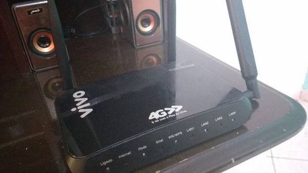 Roteador Vivo 4g 3g Plus Vivo Box com Antena Rural e Externa