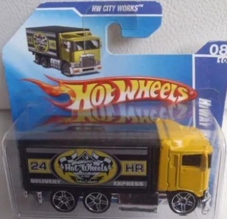Caminhão Baú Truck Hiway Hauler Miniatura Lacrada Mbq
