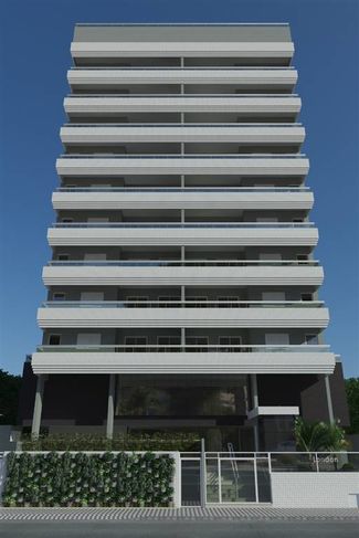 Apartamento com 54.55 m² - Guilhermina - Praia Grande SP
