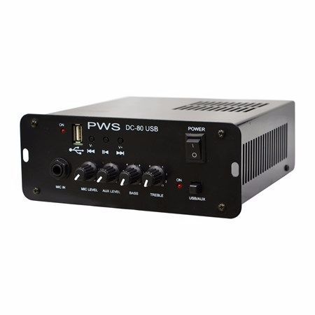 Amplificador Pws Dc 80 Usb