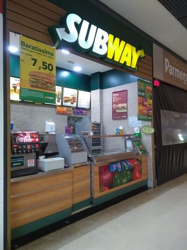 Franquia Subway em Shopping Região Campinas