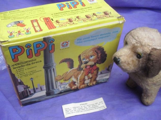 Cachorrinho Pipi Estrela Cãozinho Levado da Breca Dog Toy na Caixa