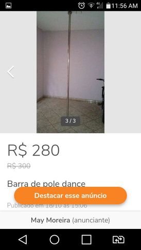 Barra de Pole Dance
