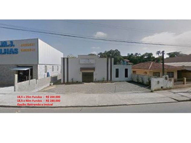 Terreno Rua Colombo 1080 - Itaun - Joinville- SC