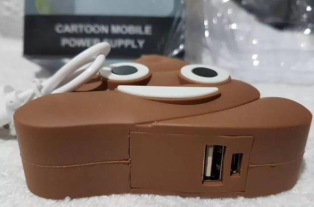 Carregador Portátil Power Supply Emoji