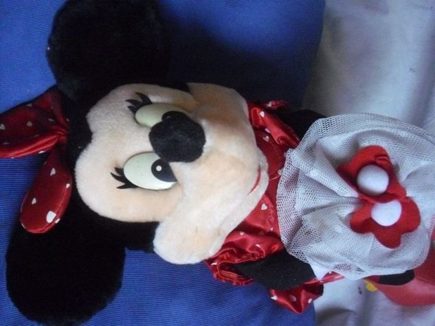 Minie Pelúcia Original Disney Plush Candide Mickey Kids 35 Cm