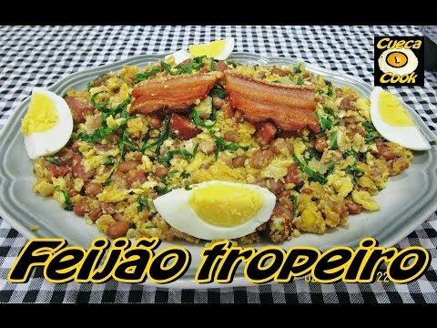 Feijão Tropeiro Vinagrete Arroz Salpicão Frango/carne Seca