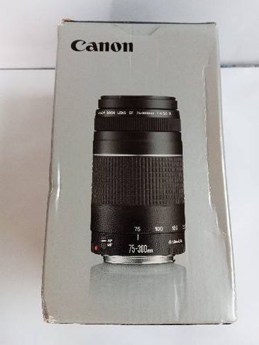 Câmera Canon Rebel T 5 18 55+ Lente 75 300