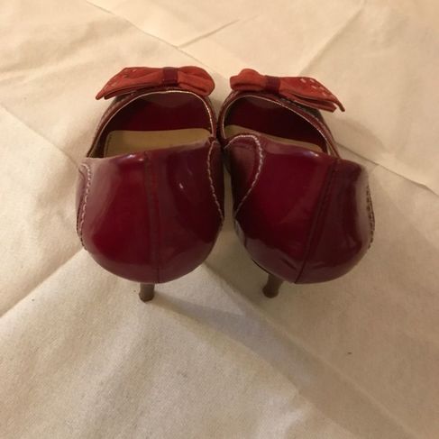 Lindo Sapato Corello Vermelho
