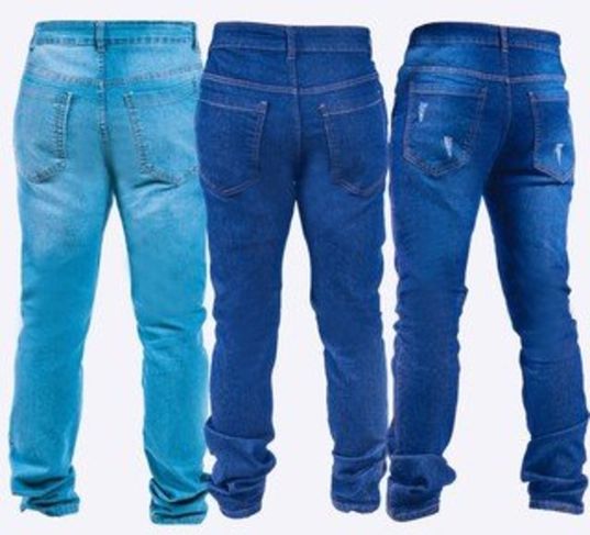 Kit com 3 Calças Jeans Masculinas Slim Eslatano Lycra