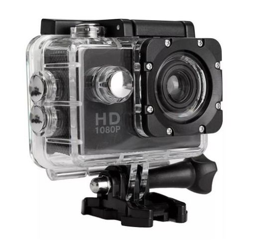 Action Câmera Hd GO Sport 1080p Prova D'água