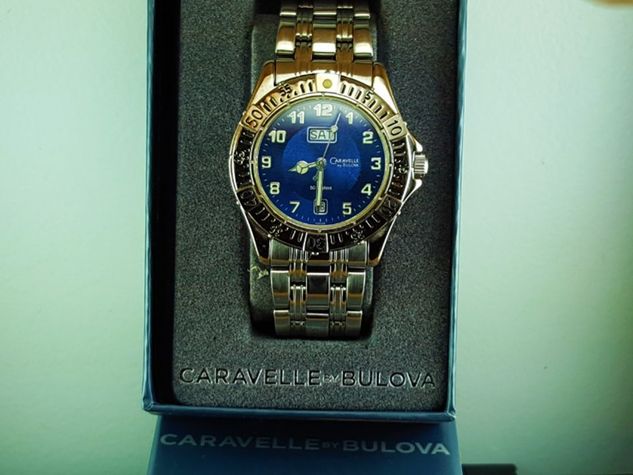 Relógio Caravelle Bulova 43c02 Original com Semana e Dia