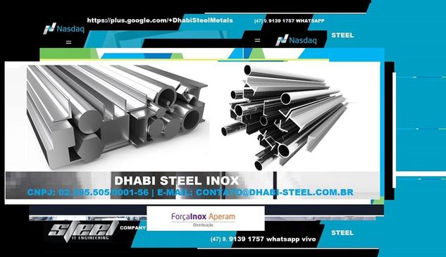 Aço e Ferro é com a Dhabi Steel
