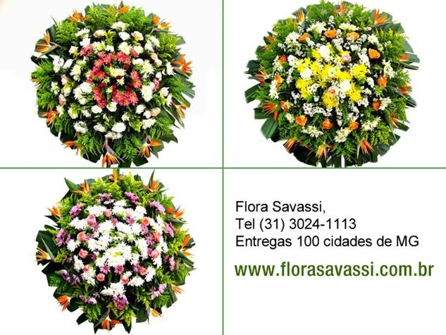 Floricultura Coroas de Flores Entrega em Sabará 250.00 sem Taxa Sabará