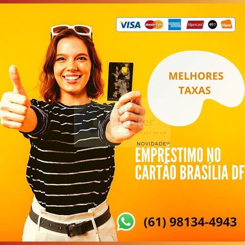 Empréstimo no Cartão de Crédito Brasília DF