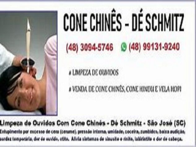 Venda Cone Chines - Cone Hindu - Limpador de Ouvidos - São Jose SC