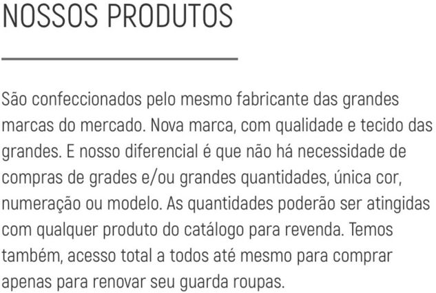Roupas Importadas em São Paulo F Smith Brands