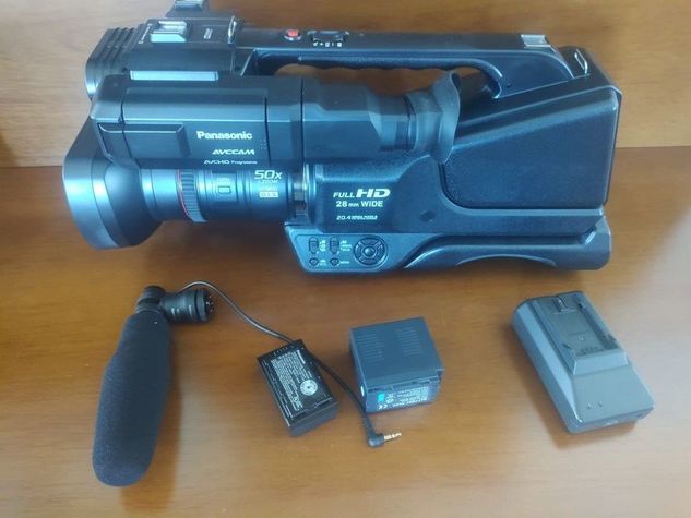 Câmera Filmadora Ag-ac8p Panasonic Full Hd 4k