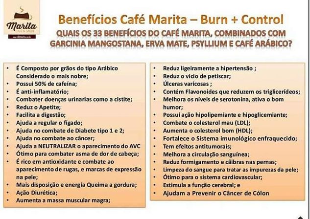 Café Emagrecedor Marita