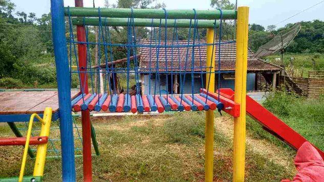 Playground Infantil Aldeota de Eucalipto Tratado Simples Chamar Whtsa