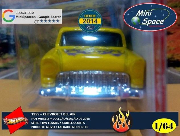 Hot Wheels 1955 Chevy (hw Flames) 1/64