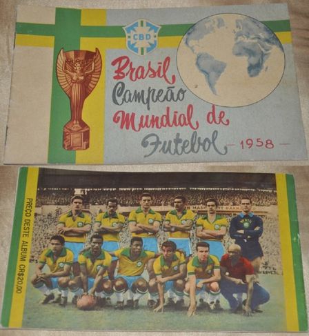 Compro álbuns da Copa de 1958,pag R$700 Cada