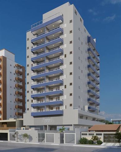 Apartamento com 63.71 m² - Guilhermina - Praia Grande SP
