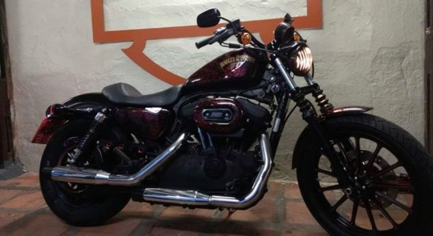 Harley 883 Iron Toda Revisada e Personalizada