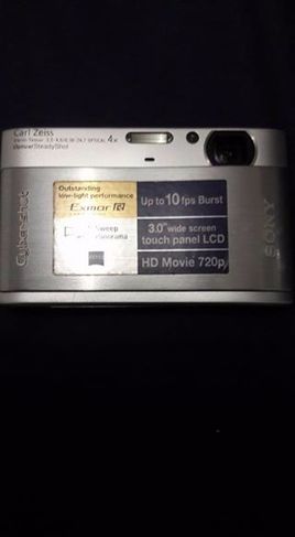 Câmera Digital Sony Original Tx1 Prata