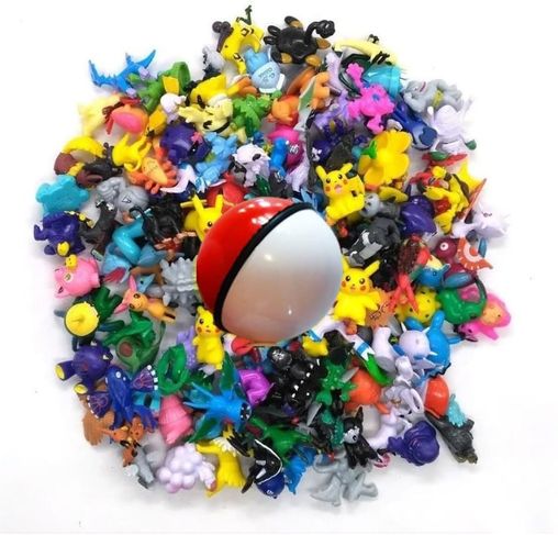 Miniaturas Pokémons Pequenos 2,3cm
