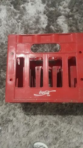 Engradado de Coca Cola de 1 Litro com 12 Garrafas de Vidro