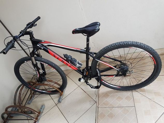 Bicicleta Sense Impact Aro 29 Preto e Vermelho Tam 17 2016